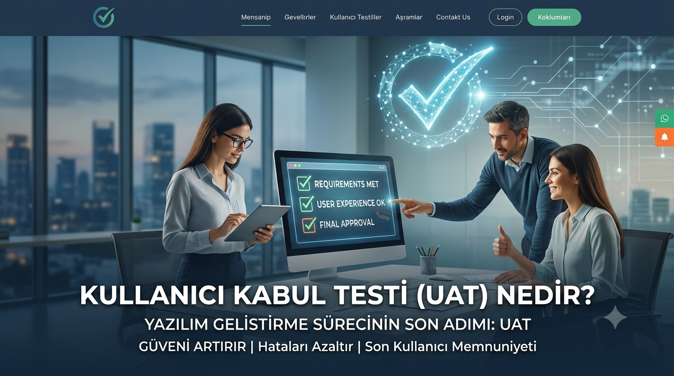 Kullanıcı Kabul Testi (UAT) Nedir?